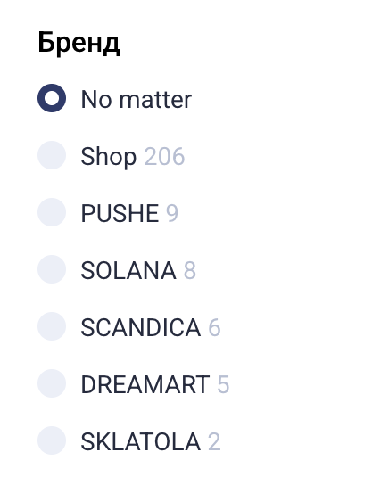 Rocket Search Filters